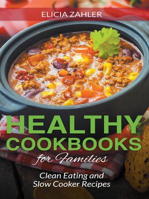 cover image of Healthy Cookbooks for Families